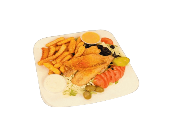 3 PC Fish, Fries & Salad