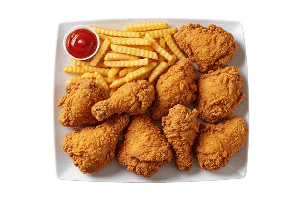9 PC Fried Chicken & Fries